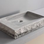 Roman Stone Bathroom Vessel Sink