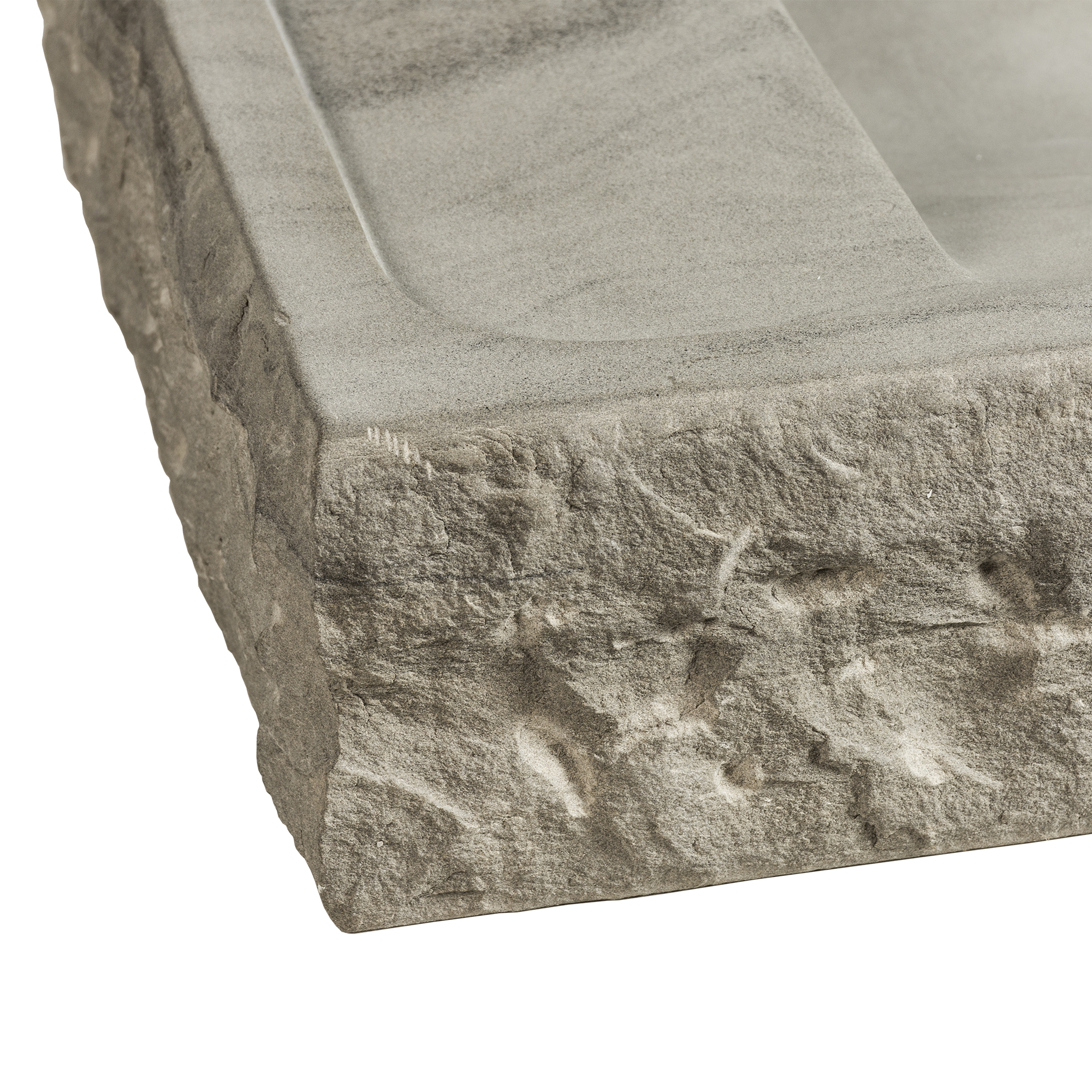 Roman Stone Bathroom Vessel Sink