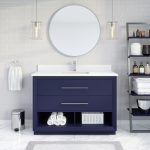 Ronaldo 48-inch Bathroom Cabinet in Navy-Blue