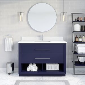 Ronaldo 48-inch Bathroom Cabinet in Navy-Blue