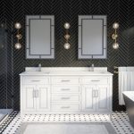 Thomson 72 Bathroom Vanity w/Power Bar and Drawer Organizer