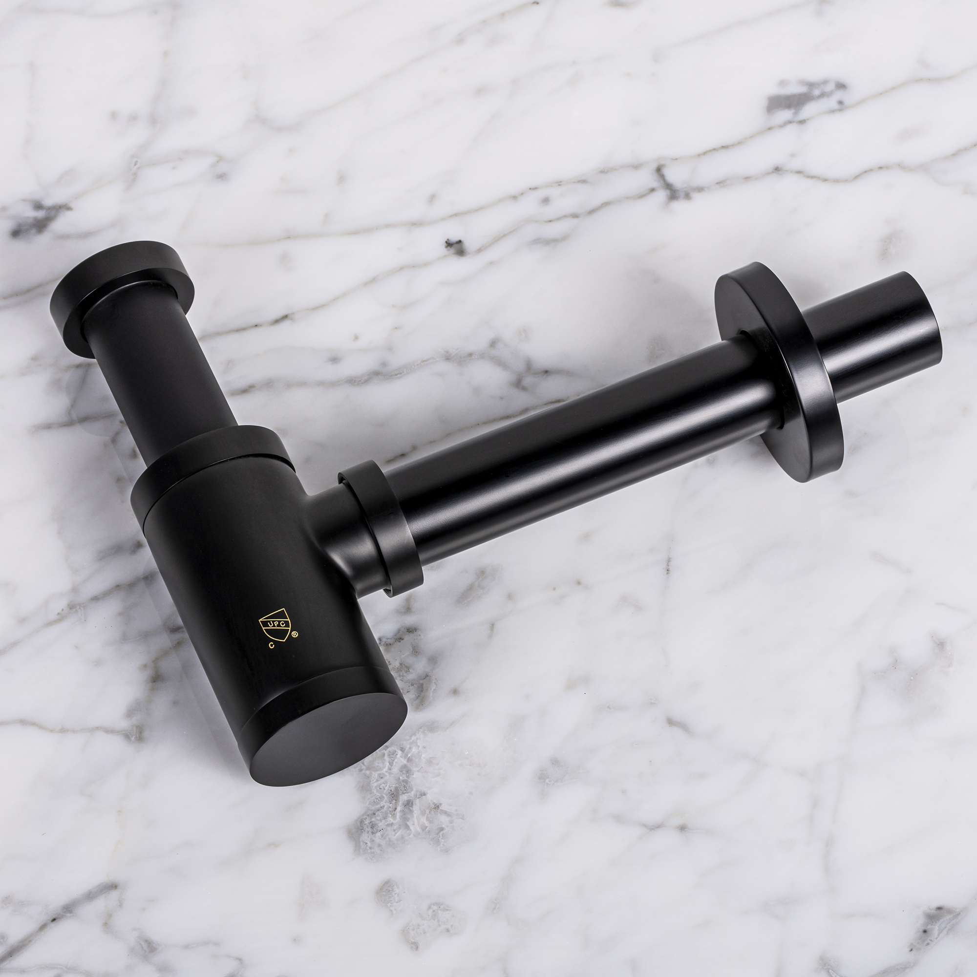 Kirk Matte Black P-trap