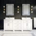 Thomson 84 Bathroom Vanity w/Power Bar and Drawer Organizer