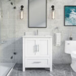 Boston 30 Bathroom Vanity with Drawer Organizer