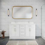 Brooklyn 60 Bathroom Vanity with Drawer Organizer