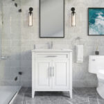 James 30 po. Meuble-lavabo simple avec tiroir