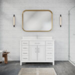 Kerrington 48 Meuble Lavabo de salle de bain avec tiroir organisateur