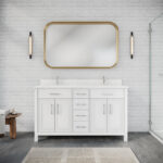 Kerrington 60 Meuble Lavabo de salle de bain avec tiroir organisateur